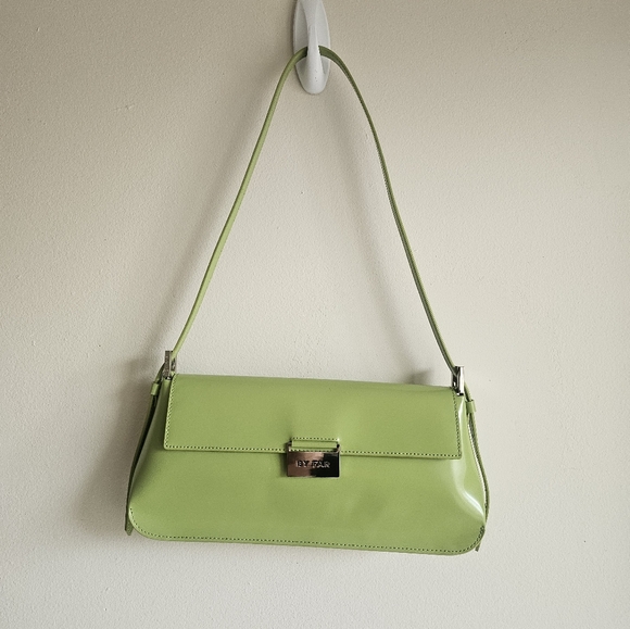 By Far Matilda Bag in green glossy leather - Picture 2 of 9